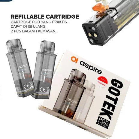 Đầu rỗng Gotek Refillable Pod 4.5ml 0.6